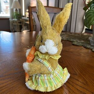Pier 1 sisal bunny rabbit Easter decor